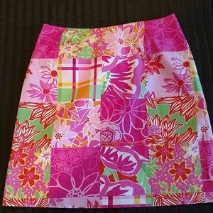 Lilly Pulitzer Patchwork Skirt