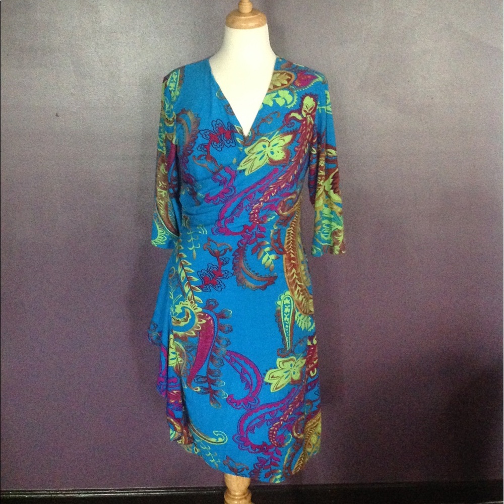 Wrap around dress