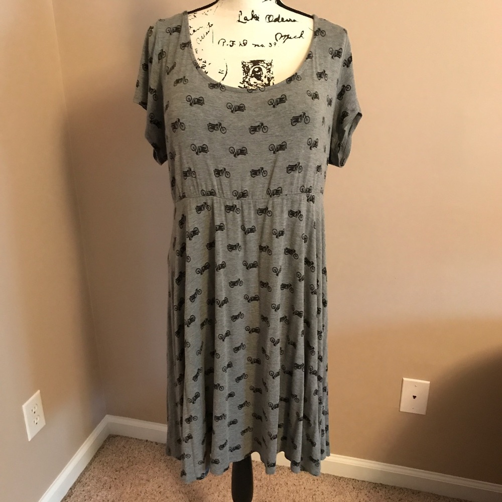 Torrid 3 Motorcycle Print Dress