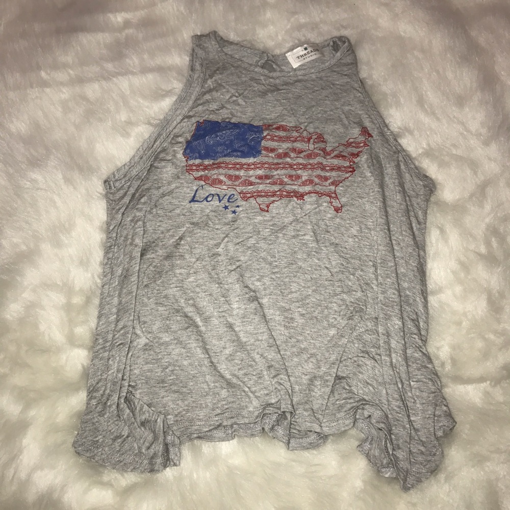 Patriotic United States tank top