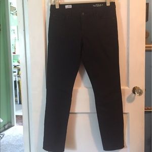 32/14r Gap 1969 Always Skinny cut black wash denim