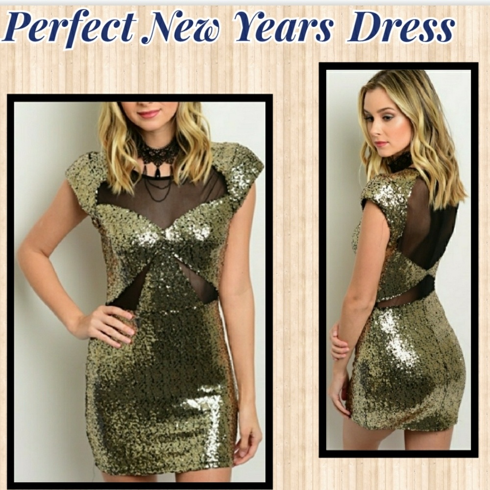 ⭕CLEARANCE⭕"Glitz" Sequin dress