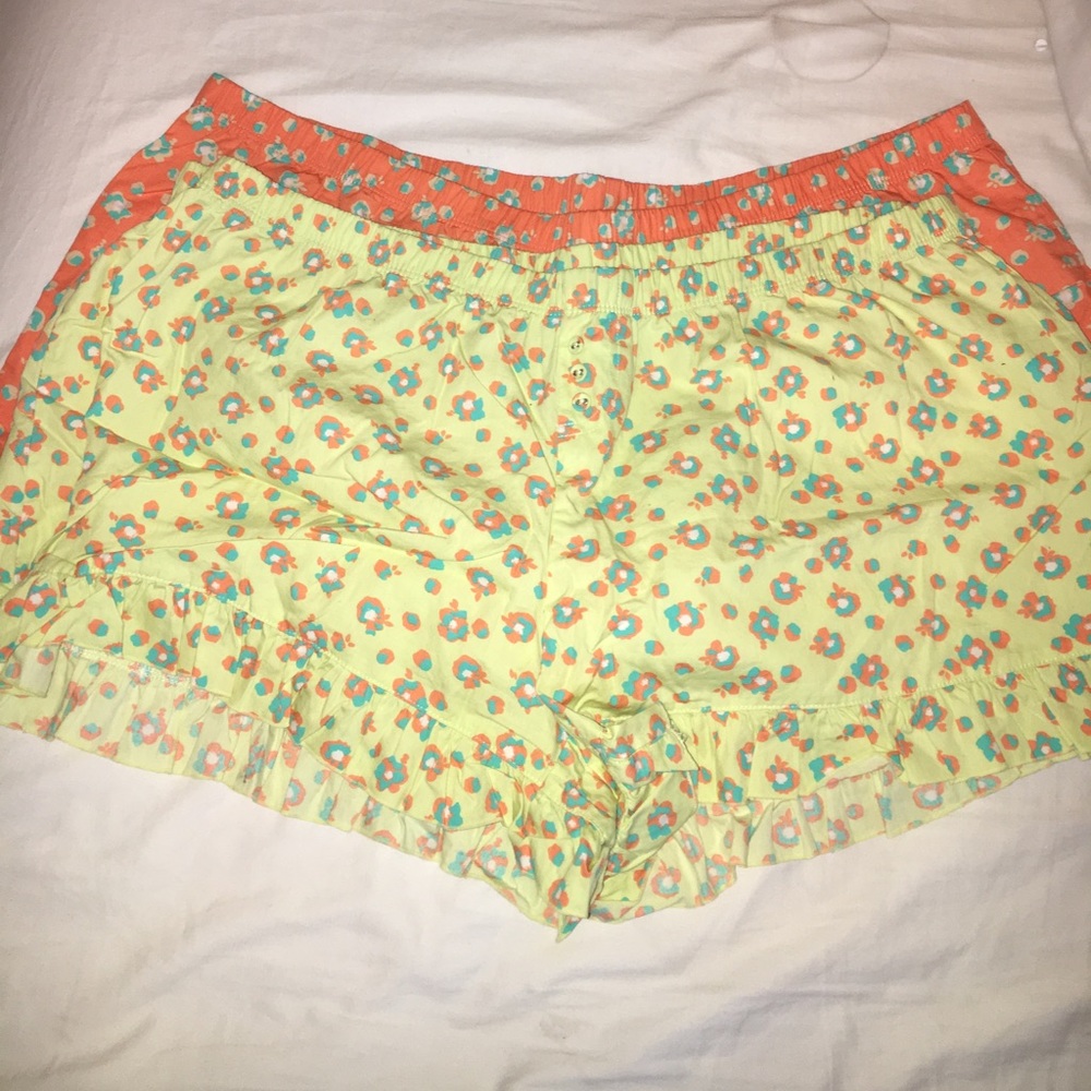 Two Pairs of Pajama Shorts