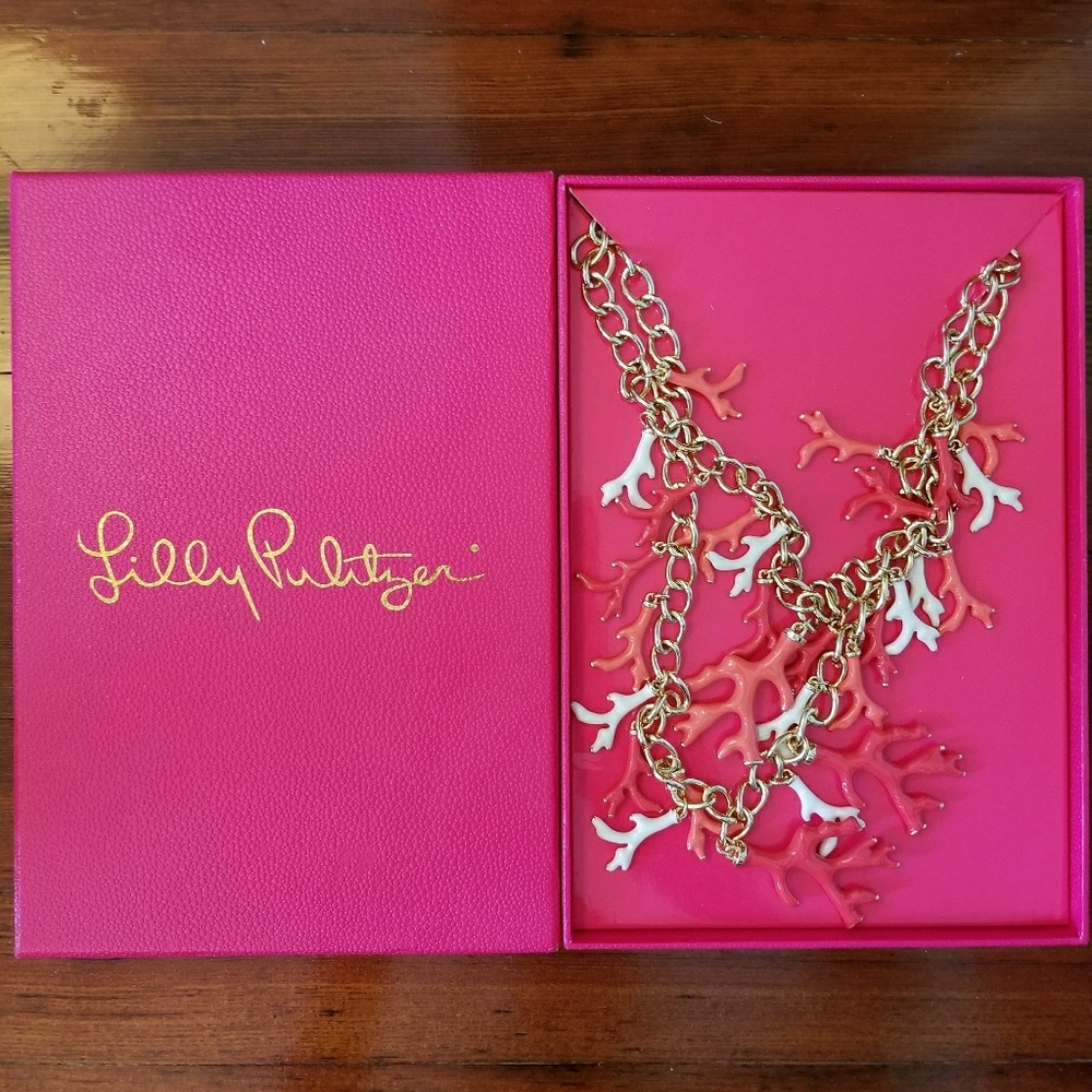 NIB good reef necklace in island coral