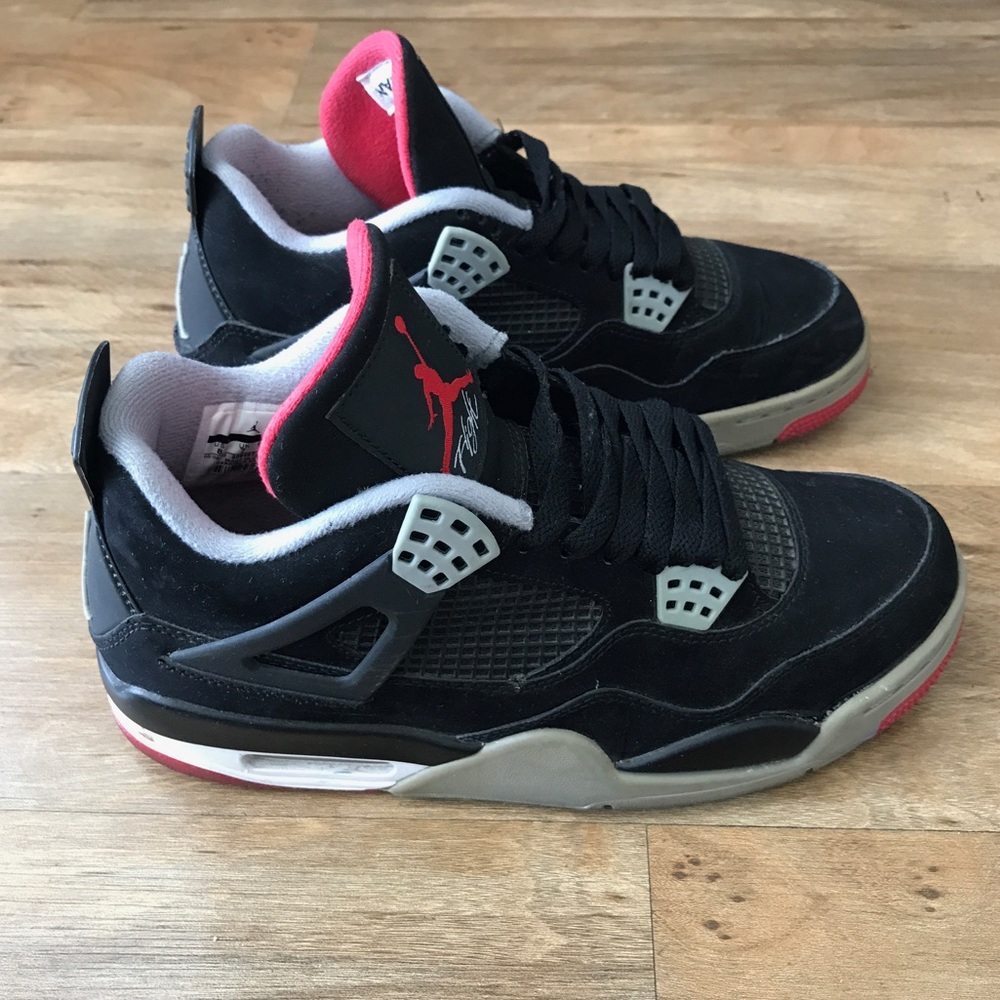 🛑SOLD🛑 Jordan Brand Bred 4's - Picture 2 of 7