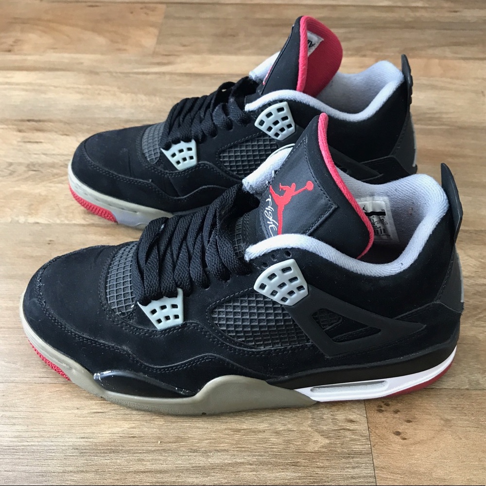 🛑SOLD🛑 Jordan Brand Bred 4's - Picture 4 of 7