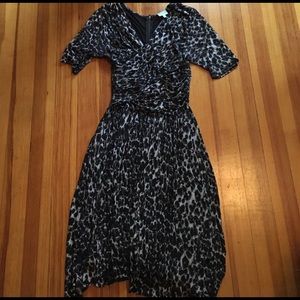 Animal print Tracy Reese dress