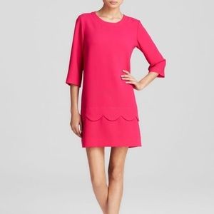 Kate Spade Size 4 Scalloped hem Shift dress