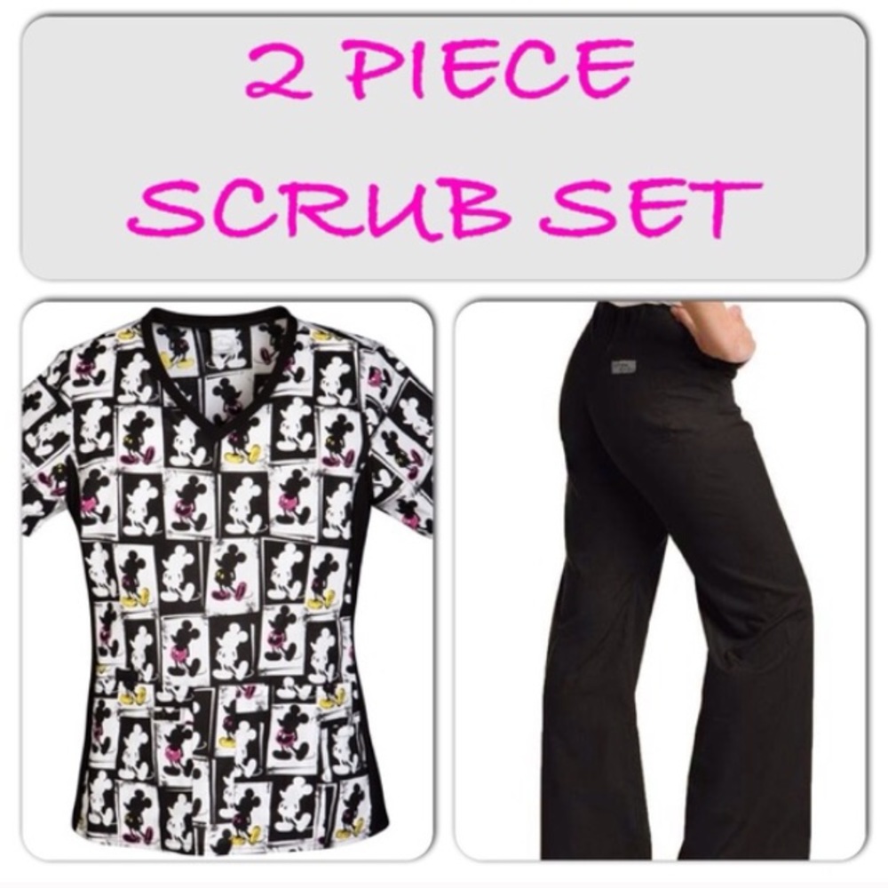 2 piece scrub set