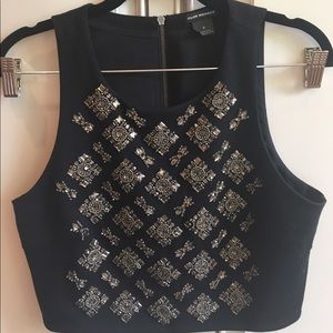 Club Monaco embellished tank size 4