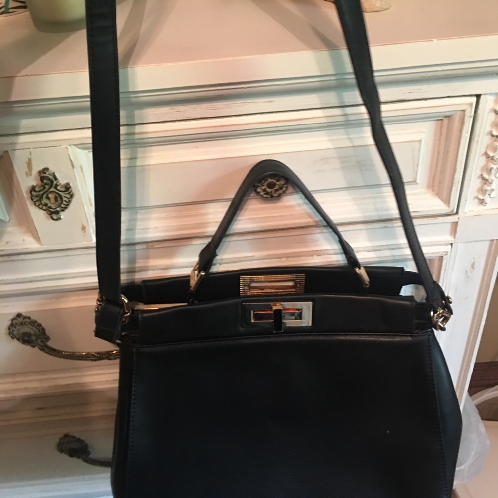 Designer inspired Peekaboo bag