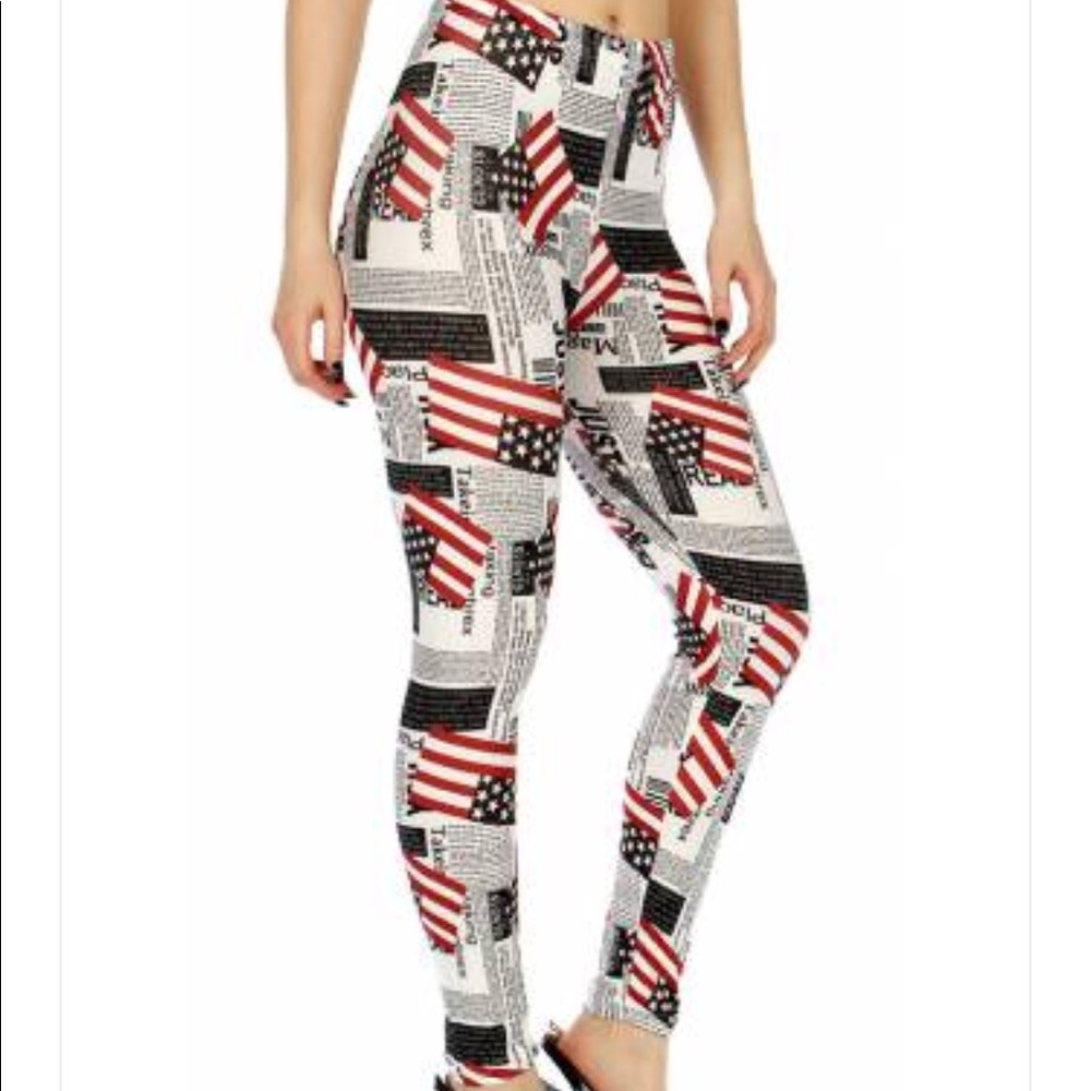 Independence Day 🇺🇸 Leggings size:XL/2XL