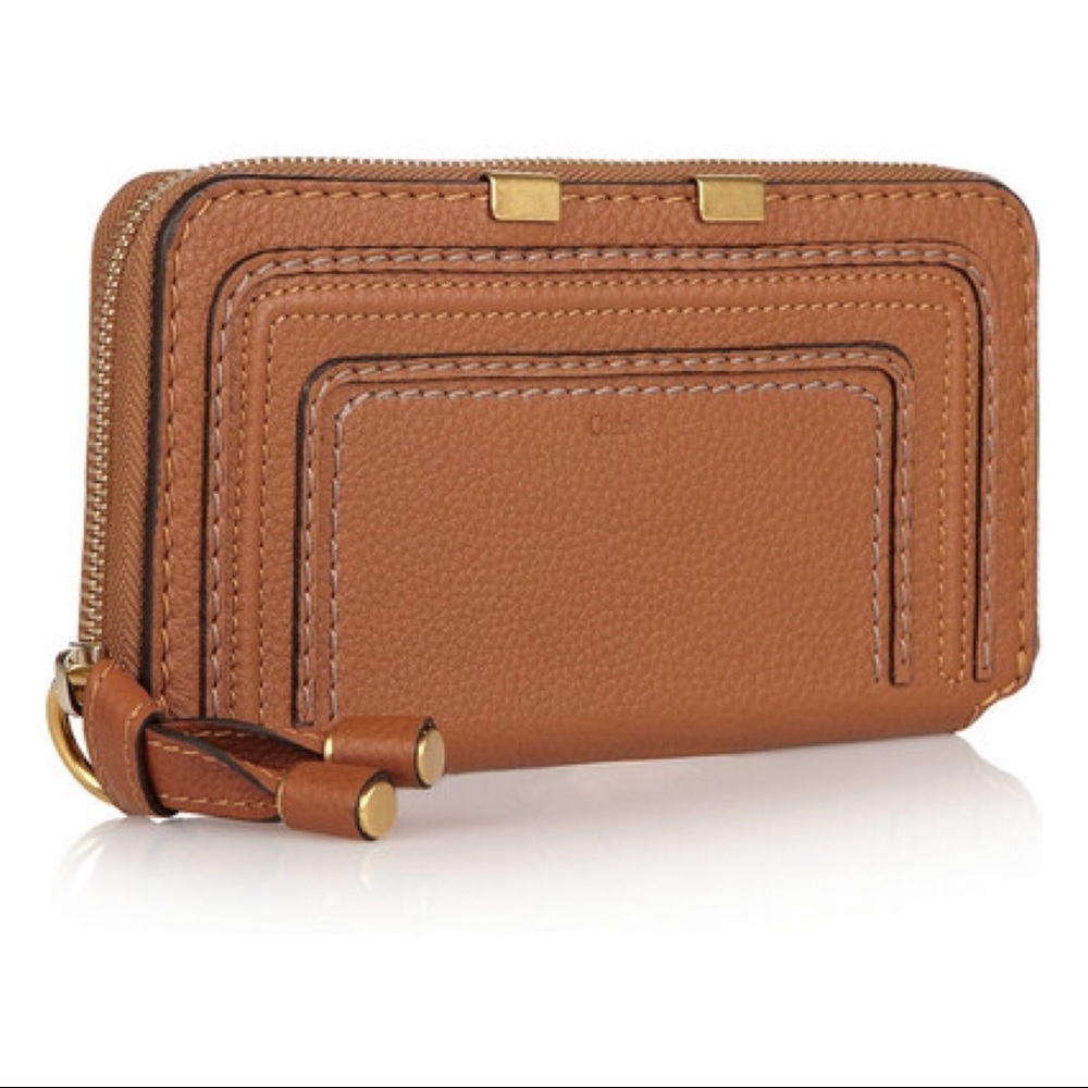 Chloe Marcie Zip Around Wallet