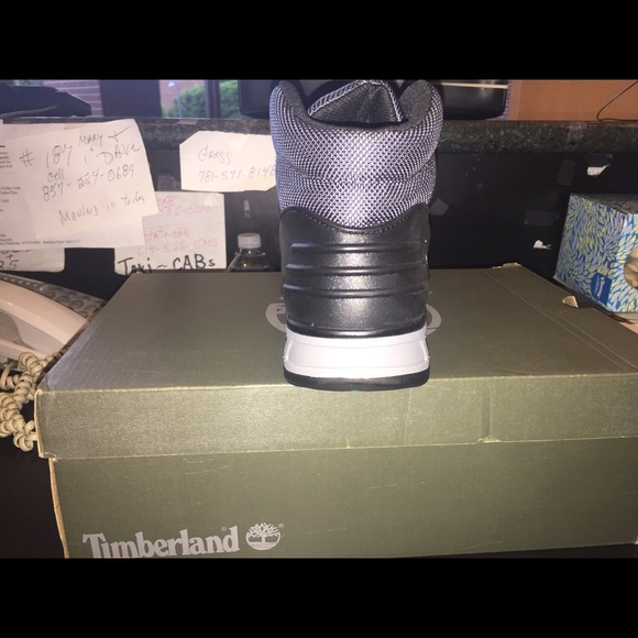 TIMBERLAND-High top sew mid sneaker