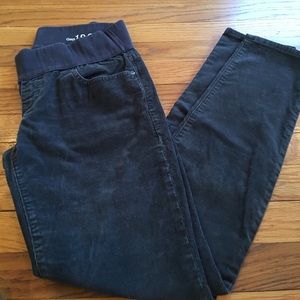 Maternity Gap Gray Corduroy Pants