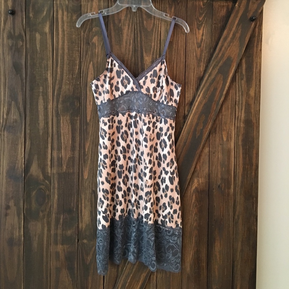 PRICE DROPPED! Cheetah print night gown