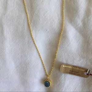 18k gold plated necklace