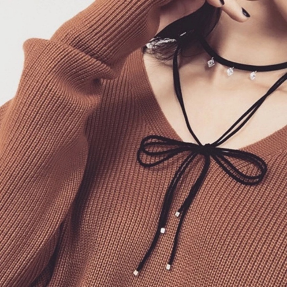 Nwt Black Choker