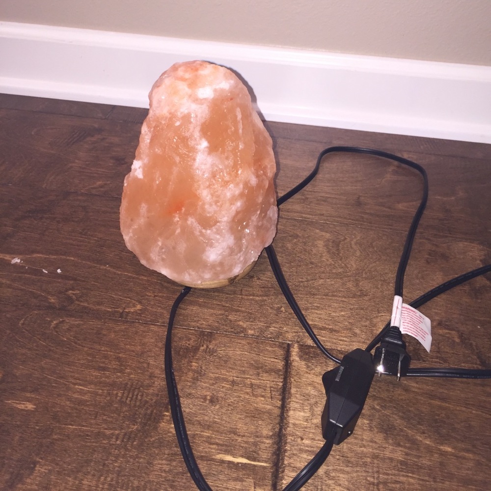 This is a salt lamp