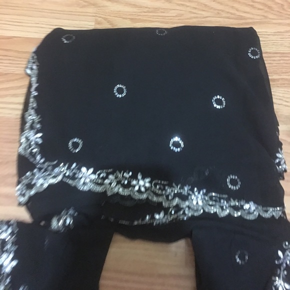 Black sari - Picture 3 of 3