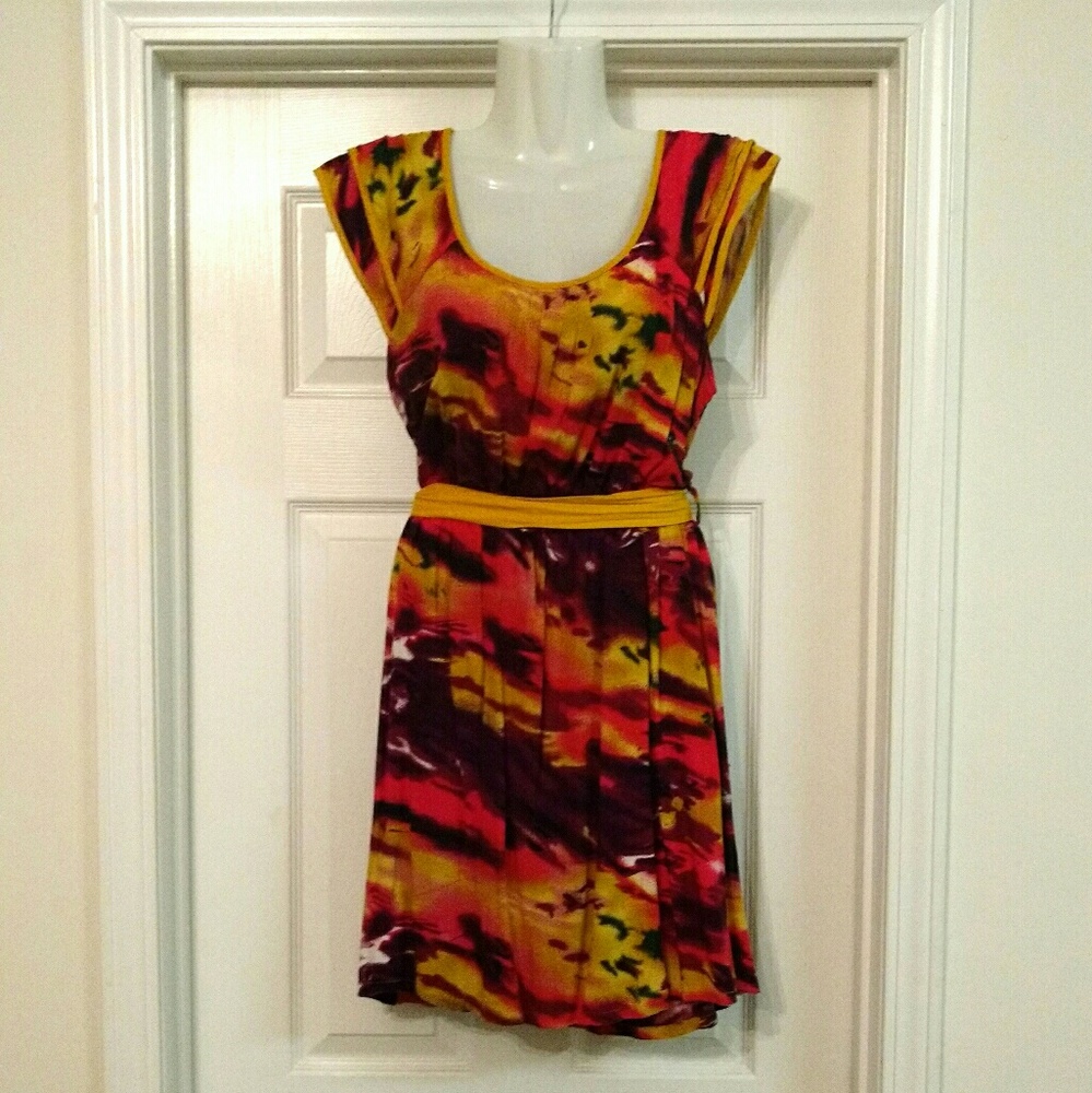Multi Colored Spring Dress