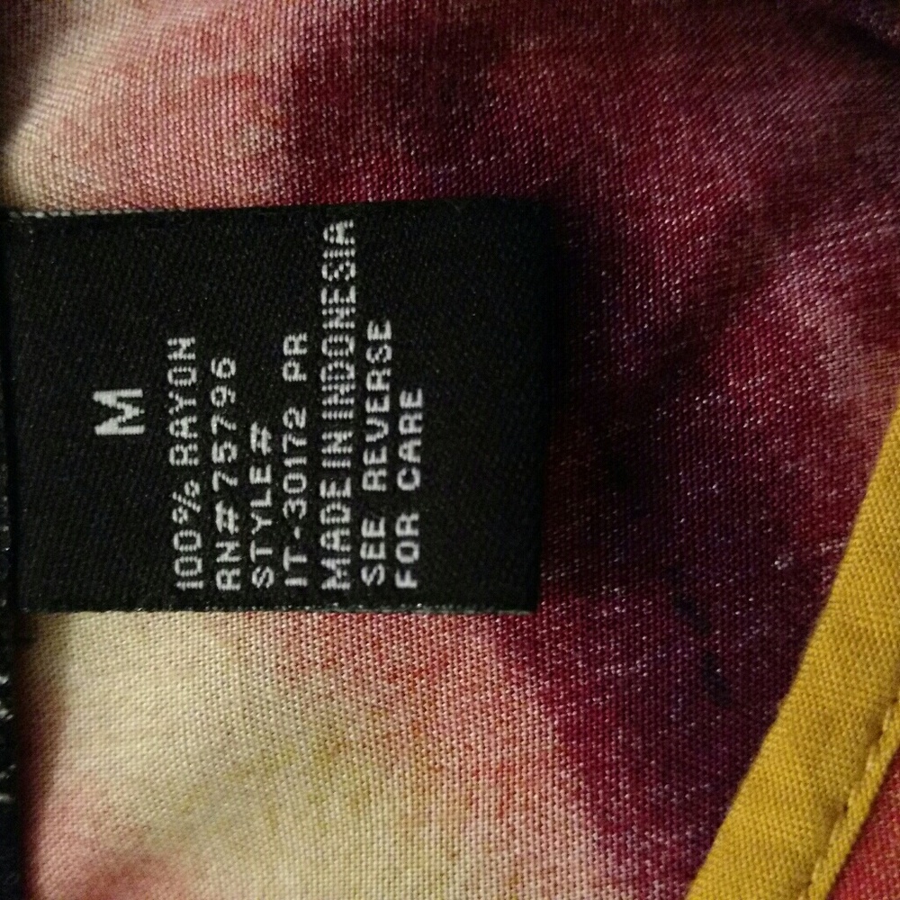 Multi Colored Spring Dress - Picture 3 of 3