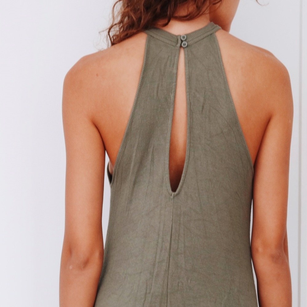 CLOSING AUG 26TH UNTIL 2018! Green flowy dress