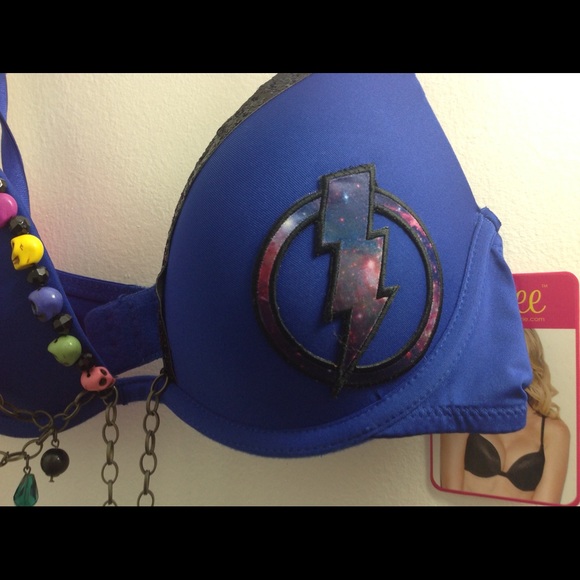 Electric Love Rave Bra - Picture 3 of 3