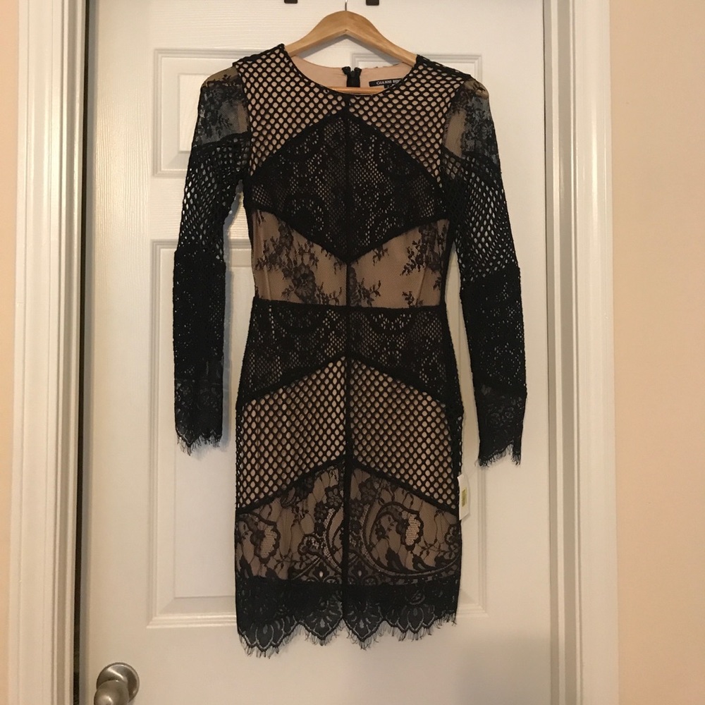Gianni Bini Black Lace Dress