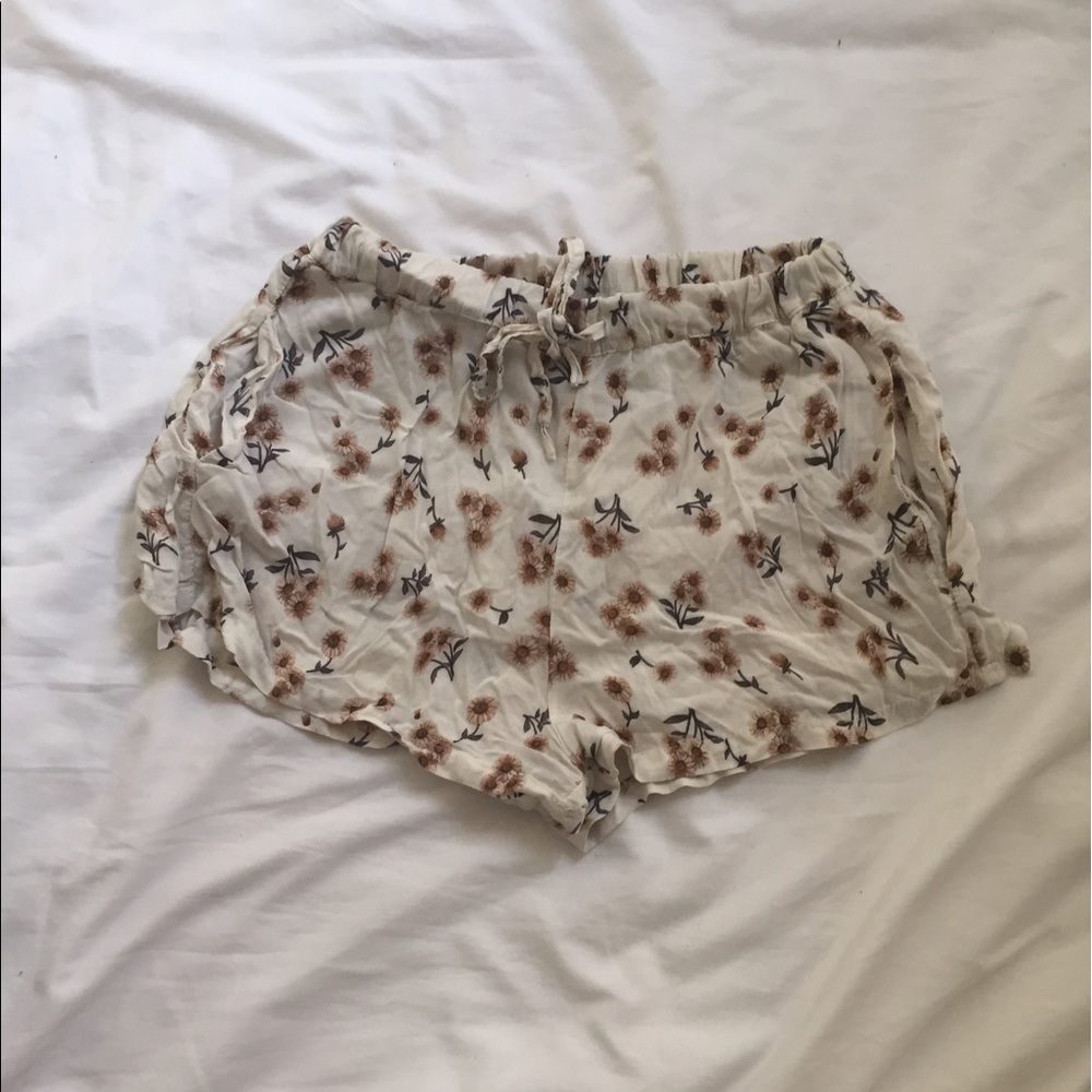 Brandy Melville floral shorts