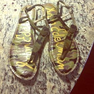 Camo Sam Edelman flats