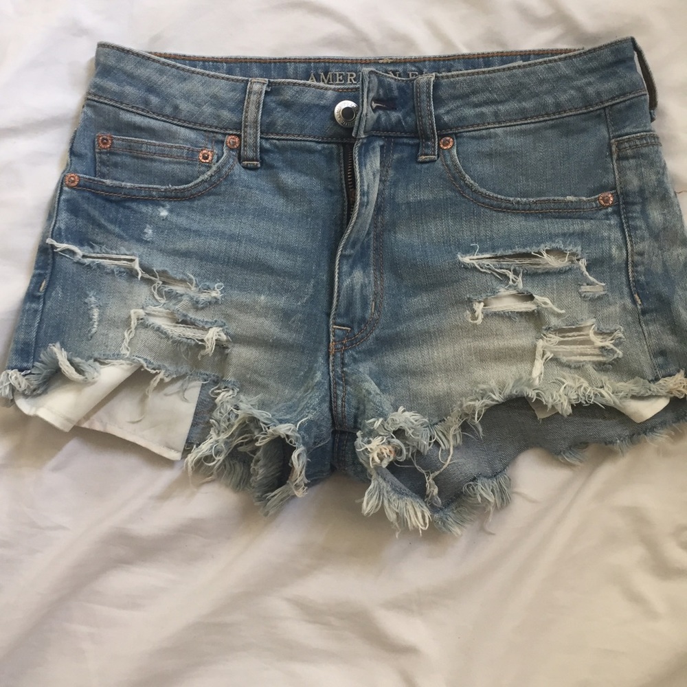 American eagle denim shorts