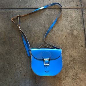 Mod cloth cobalt blue cross body purse