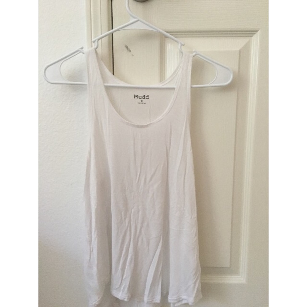 Mudd scoop sleeve tank