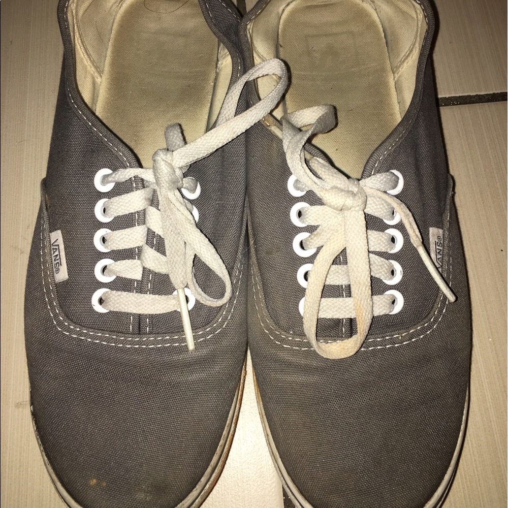 Gray woman's Van's