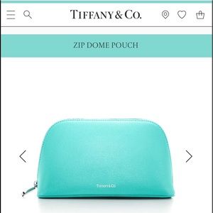Tiffany&Co. Zip Dome Pouch