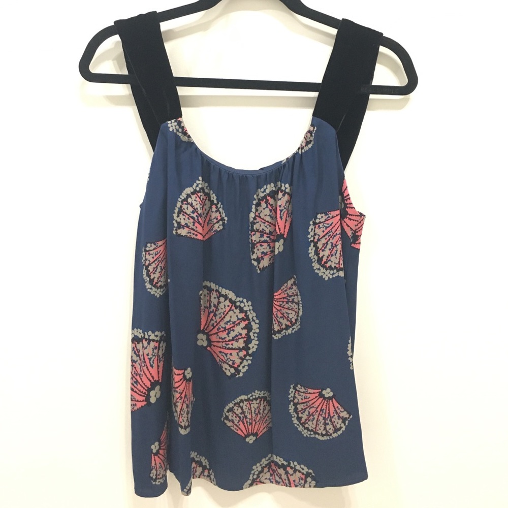 Tucker Sea Shell Patterned Tank