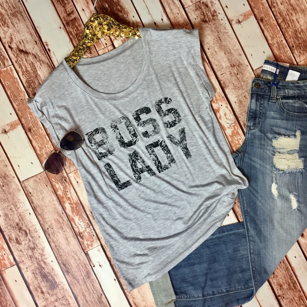 ❗️Last 1! Large Boss lady tee - Picture 2 of 6
