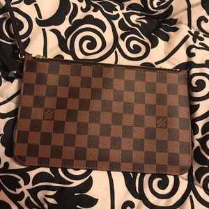 Louis Vuitton Neverfull Pouchette MM Damier Ebene