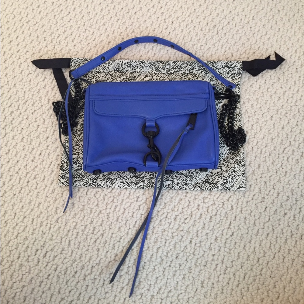 Rebecca Minkoff Mini Mac Cobalt AUTHENTIC
