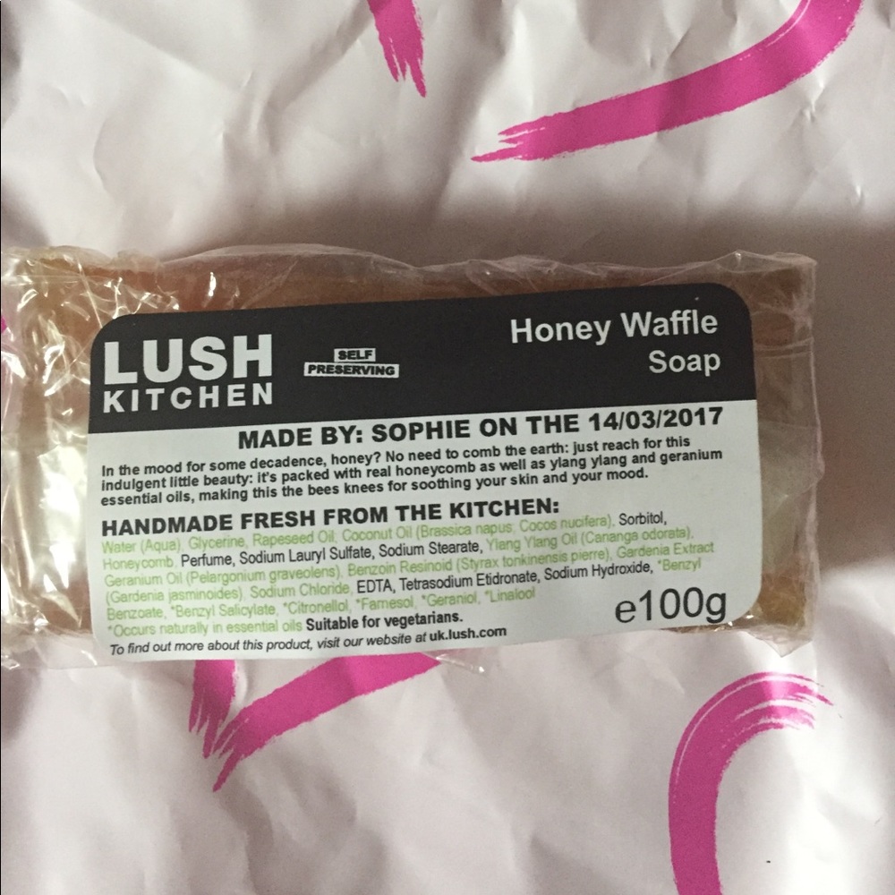 SOLDOUT Honey Waffle soap NIP