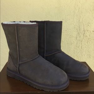 Classic Short Leather Uggs