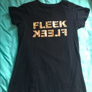 Nicki Minaj design FLEEK t shirt worn once!