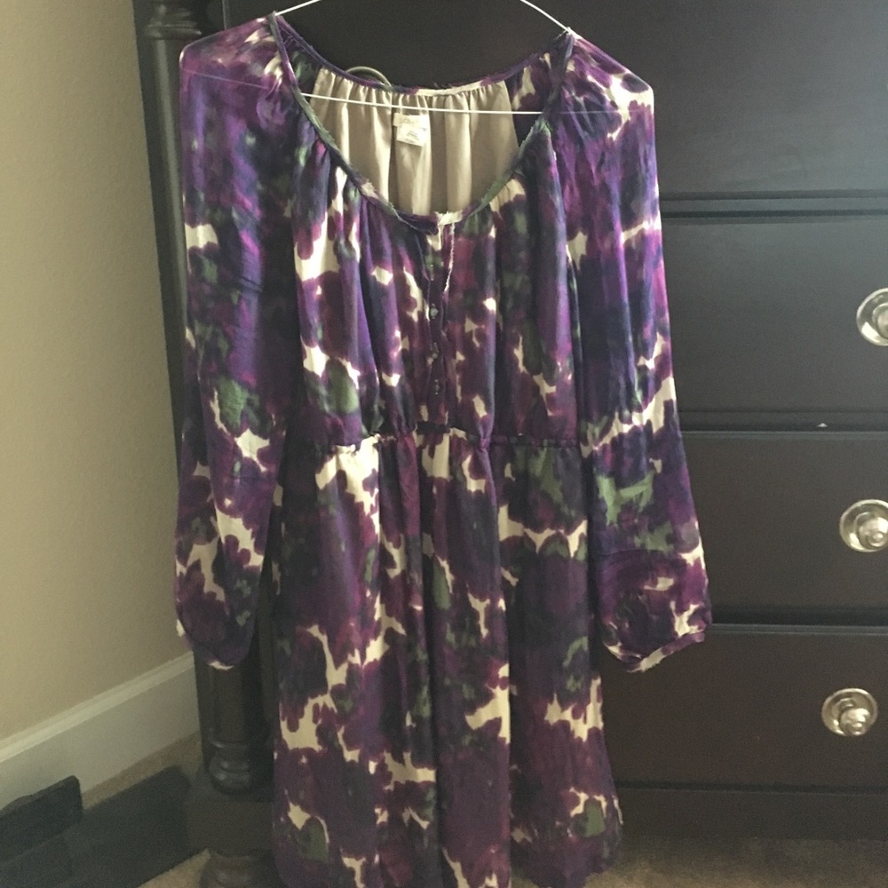 JCrew dress, size 8..... Beautiful colors