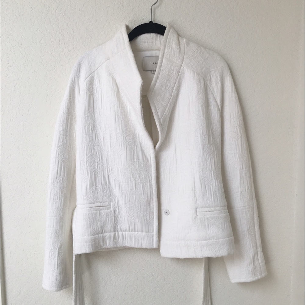 lovely white IRO coat