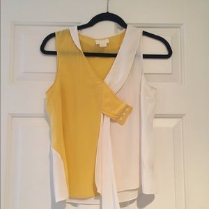 SOLD- Anthro Maeve Silk Blouse