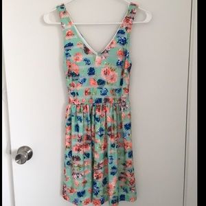 NWOT AQUA Bloomingdales Floral Dress