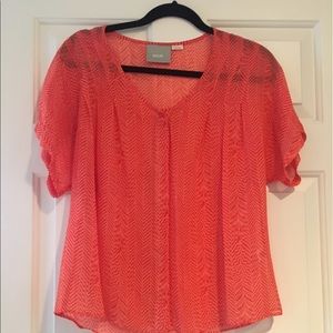 SOLD****Anthro Blouse