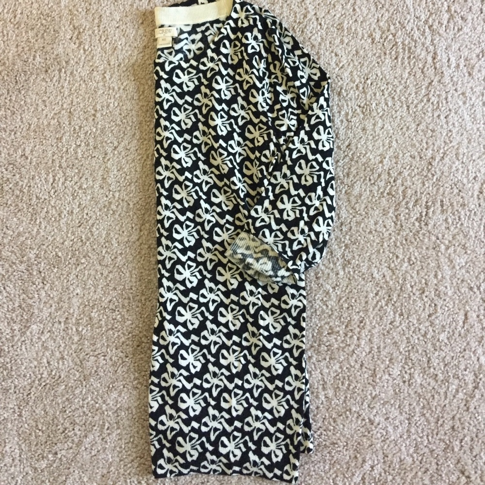 Jcrew bow sweater