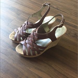 Guess wedges Sz 5